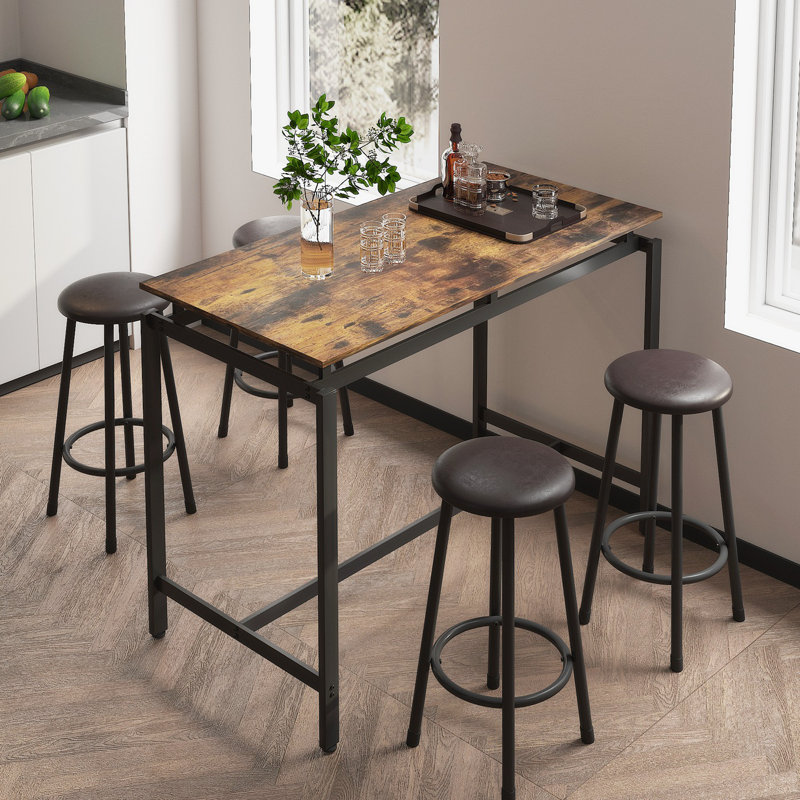 Bar table set wayfair discount